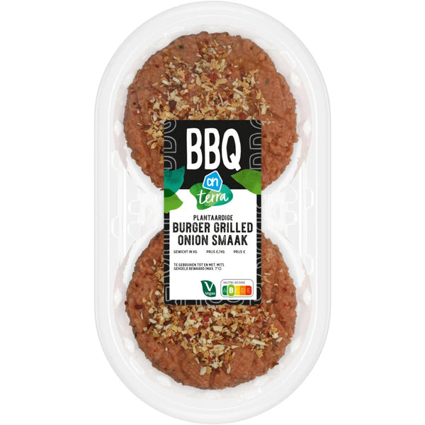 Terra Plantaardige burger grilled onion smaak