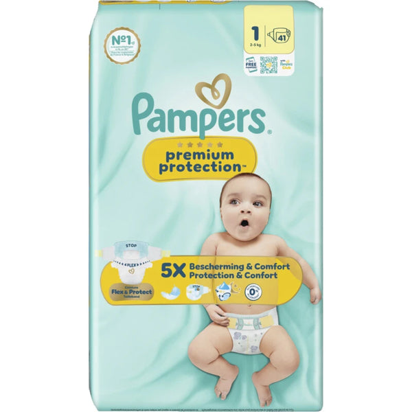 Pampers Premium Protection Windeln Größe 1