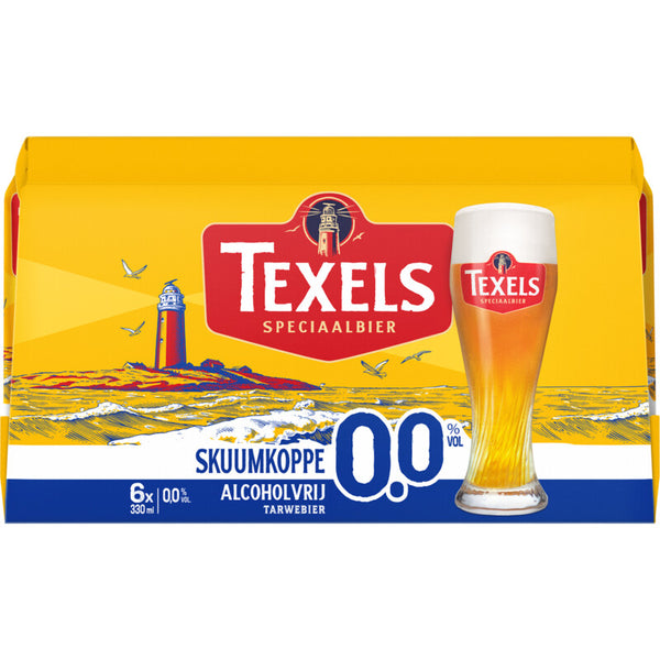 Texels Skuumkoppe alcoholvrij tarwebier 6-pack