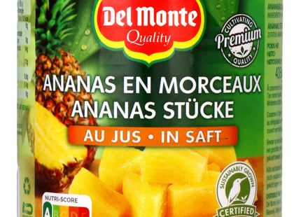 Del Monte Ananas blokjes op sap