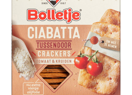 Bolletje Ciabatta crackers tomaat & kruiden